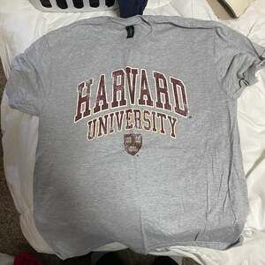Champion Harvard University T Shirt Mens L Y2K